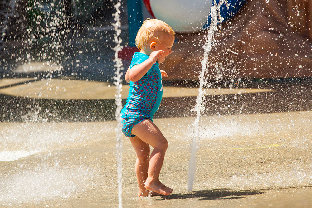 Toddler In Kid's Cove